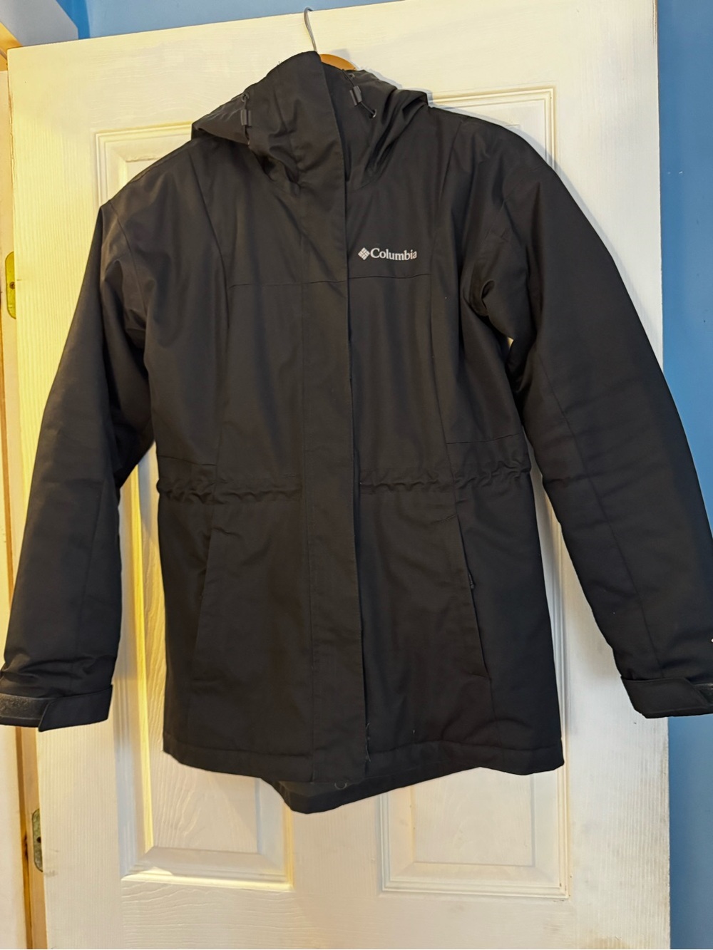 Columbia Hikebound Long Insulated Omni-Heat Jacket XS Black Waterproof